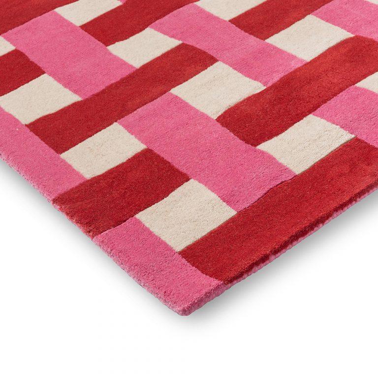 Ковёр Basket weave Coral/Rose 144102 — Harlequin