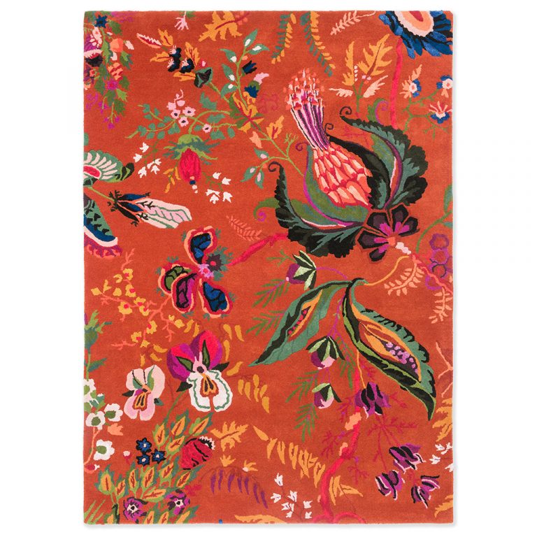 Ковёр Wonderland floral Amber/Lapis 144713 — Harlequin