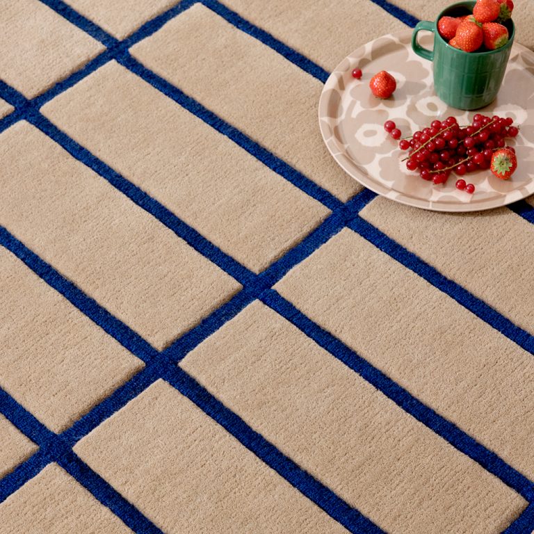 Ковёр Tiiliskivi Bright blue 132908 — Marimekko