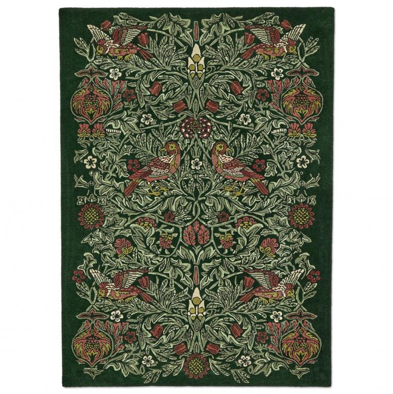 Ковёр Bird Thump Green 128307 — Morris & Co