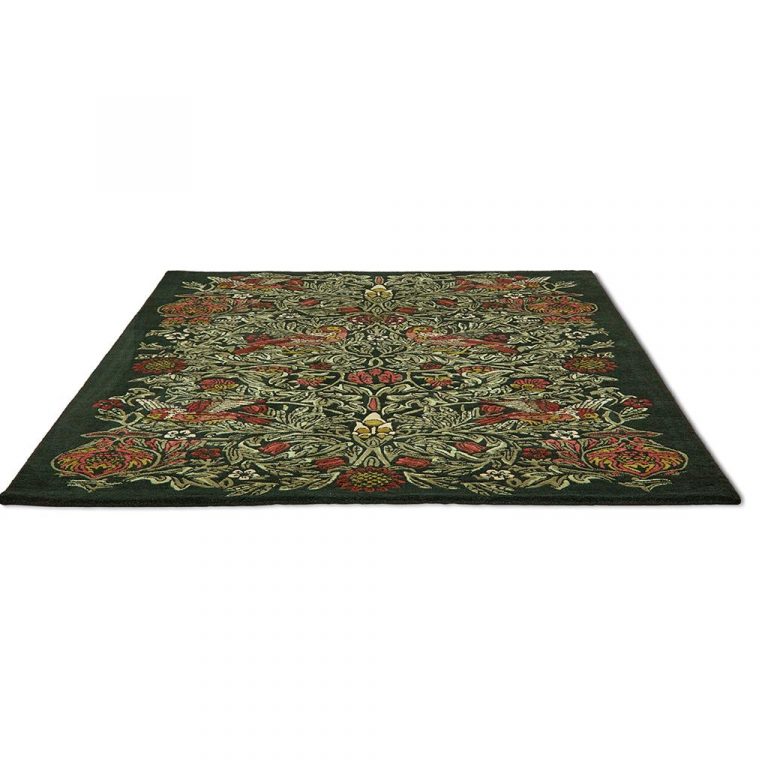 Ковёр Bird Thump Green 128307 — Morris & Co