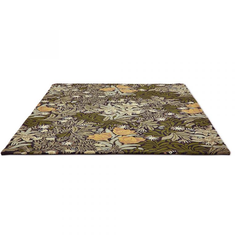 Ковёр Bower Twining vine green 128207 — Morris & Co