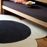 Ковёр Flower Spot Ecru/black 158409 — Orla Kiely