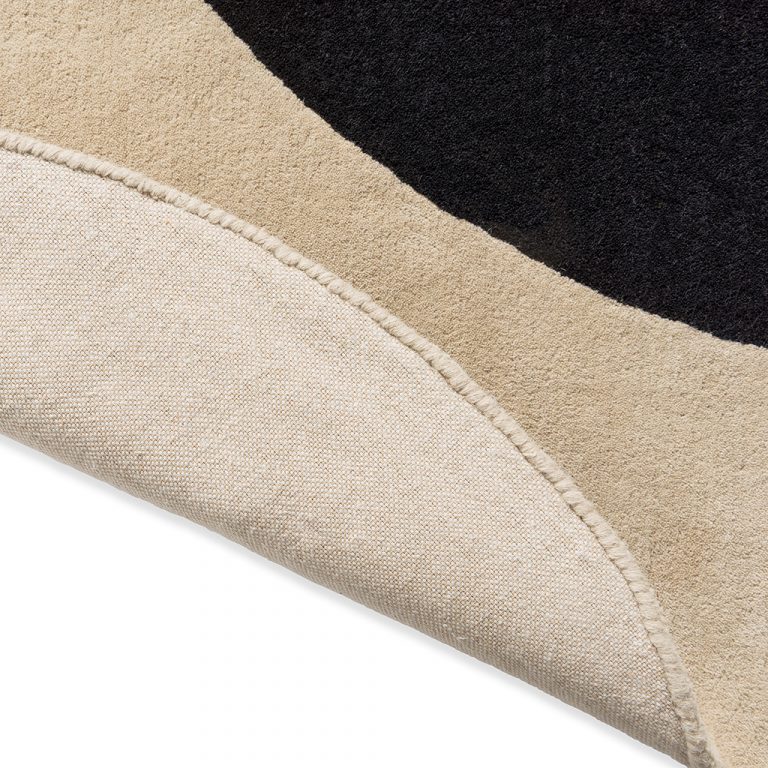 Ковёр Flower Spot Ecru/black 158409 — Orla Kiely