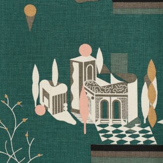 Обои - Dedar - This Must Be The Place Wall Mandelcor - 02D2100700004