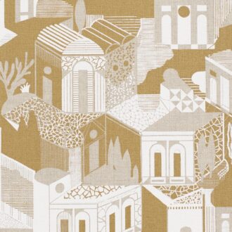 Обои - Dedar - Altronde Wall oro bianco - 02D2100900001