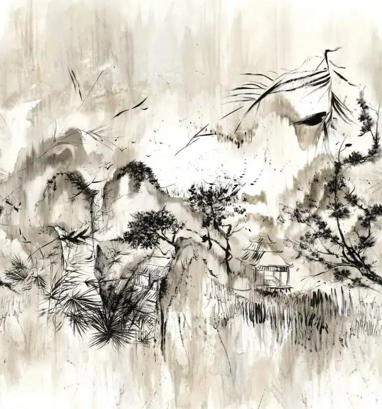Обои — Pierre Frey — MAGIE JAPONAISE Naturel — FP615001