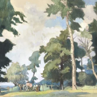 Обои - Pierre Frey -
LA FORET DE CHANTILLY Lichen - FP905001