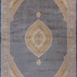 Ковёр - MASTERPIECE QUM - Moshiri - 200 x 300 см (MAQU_M_017-24-54-DBLUE)