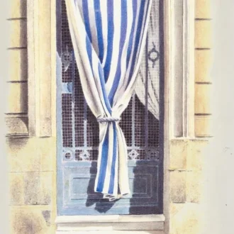 Обои - Pierre Frey - 
LES PORTES DE L'ETE BLEU - FP903002