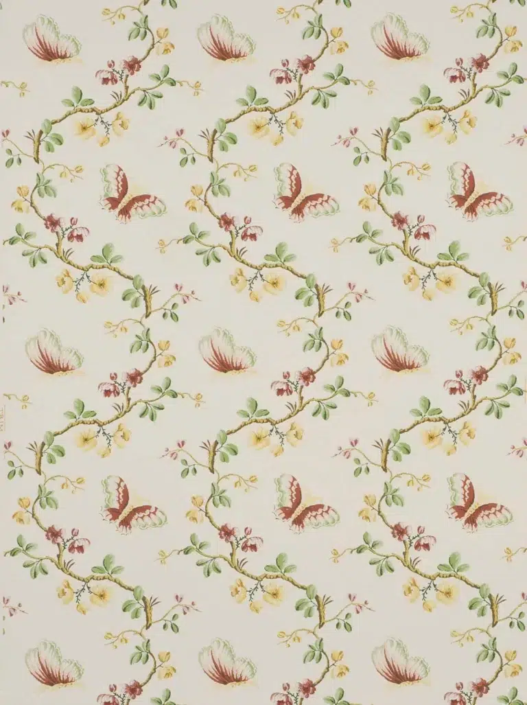 Обои — Pierre Frey — WALLPAPER PAPILLONS Corail — FP167004