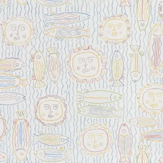 Обои - Pierre Frey - 
CALANQUES Mediterranee - FP779001