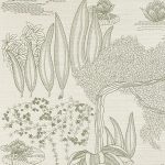 Обои — Casamance — Hasu Ivoire vert de gris — CAT71360338