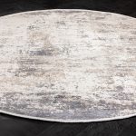 Турецкий ковёр из эвкалиптовый шёлк и акрила — CHERUTTI — 1938-BGE(Round)