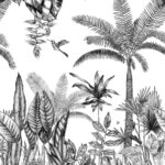 Обои - Casamance - Ipanema Noir/blanc - A74290180