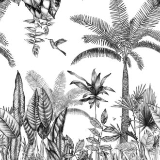 Обои - Casamance - Ipanema Noir/blanc - A74290180