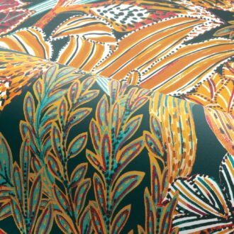 Обои - Casamance - Borrommee Pétrole/multico - A74320936