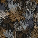 Обои - Casamance - Posidonie Noir - 74700406