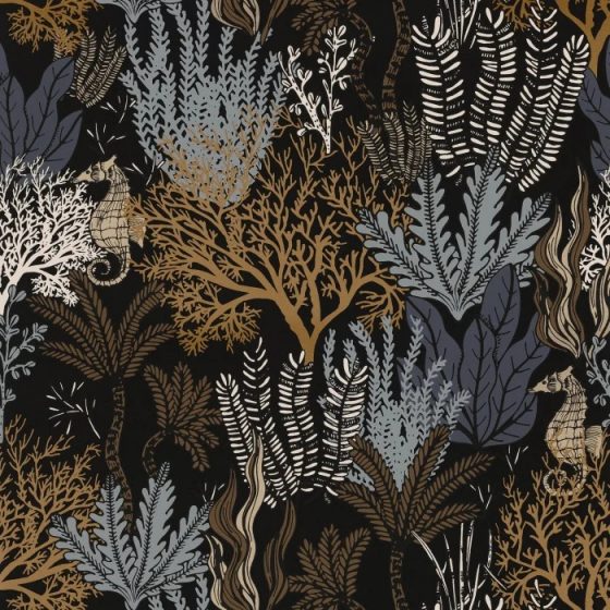 Обои - Casamance - Posidonie Noir - 74700406