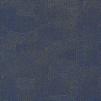 Обои - Casamance - Franz Marine/Métallisé - 74791128