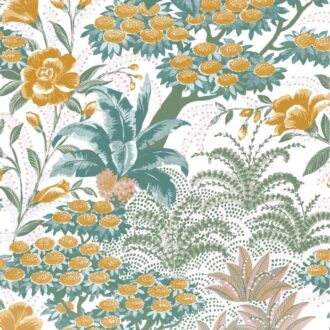 Обои - Casamance - Alba Blanc/Poudre - 75080100