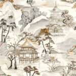 Обои - Casamance - Nara Blanc Mordore - 75310100