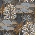 Обои - Casamance - Marakanda Noir cuivré - 75380508