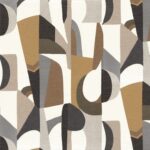 Обои - Casamance - Assemblage Blanc Chocolat - 75460100