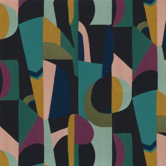 Обои - Casamance - Assemblage Noir Multico - 75460304