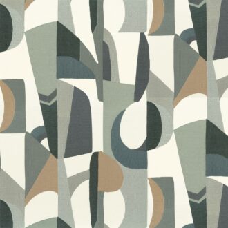 Обои - Casamance - Assemblage Blanc Vert Celadon - 75460406