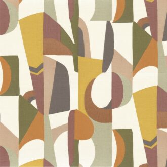 Обои - Casamance - Assemblage Blanc multico - 75460508