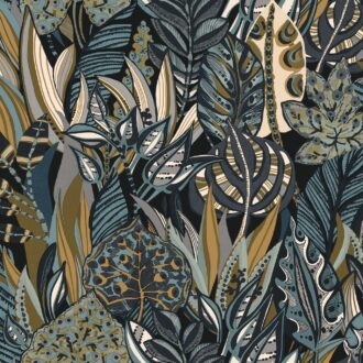 Обои - Casamance - Desirade Marine / Kaki - 75510508