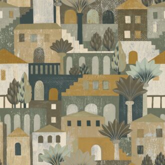 Обои - Casamance - Monterosso Kaki / Mouarde - 75541936