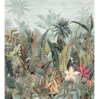Обои - Casamance - Daintree Céladon/kaki - 75662138