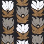 Обои - Casamance - Dauphine Noir/Doré - 75691120