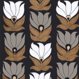 Обои - Casamance - Dauphine Noir/Doré - 75691120