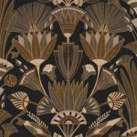 Обои - Casamance - Denderah Noir/mordoré - 76130610