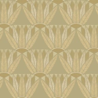 Обои - Casamance - Castalia Vert cendré/doré - 76161732