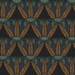 Обои - Casamance - Castalia Noir/topaze - 76162038