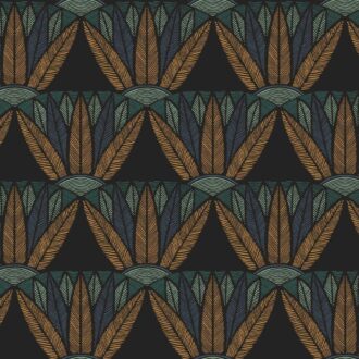 Обои - Casamance - Castalia Noir/topaze - 76162038