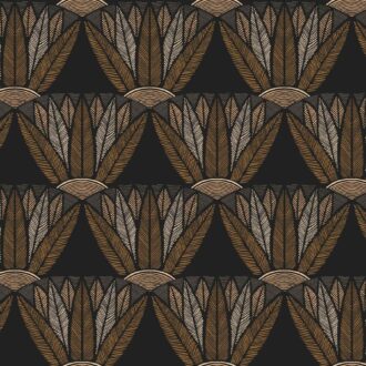 Обои - Casamance - Castalia Noir/mordoré - 76162140