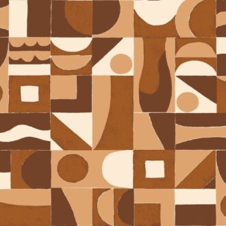 Обои - Casamance - Gourna Terracotta/cuivre - 76182956