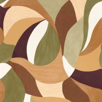 Обои - Casamance - Mandorla Kaki/terre de sienne - 76200202