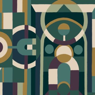 Обои - Casamance - Vitrail Violet - 76250610