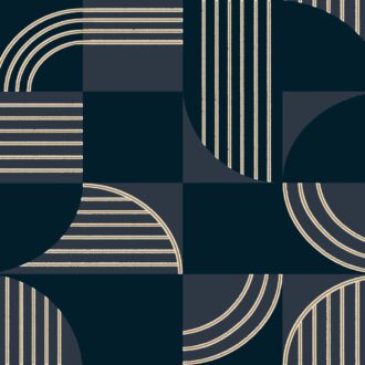 Обои - Casamance - Années 30 Marine - 76271528