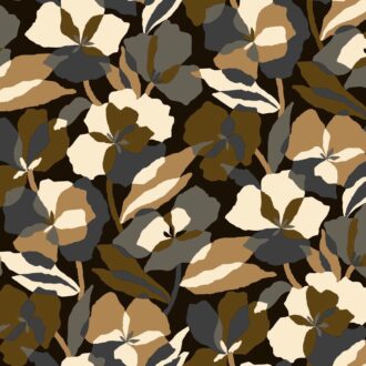 Обои - Casamance - Amaryllis Noir/doré - 76581120