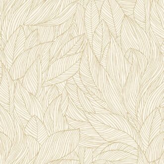 Обои - Casamance - Hosta Ivoire/doré - 76602140