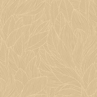 Обои - Casamance - Hosta Marron glacé/nacré - 76602242