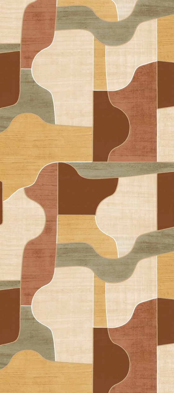 Обои - Casamance - Modernismo Blush/vanille - 76820100