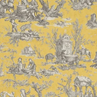 Обои - Pierre Frey -
COUTANCES Primerose Yellow - FP195004